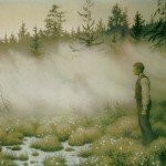 Theodor Kittelsen - Huldra forsvant