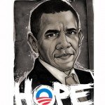 Barack Obama by Sam Flores - Hope